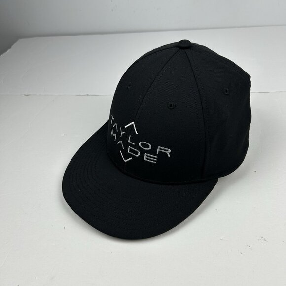 TaylorMade Snapback Hat Lifestyle Golf Cap Black - Picture 3 of 9
